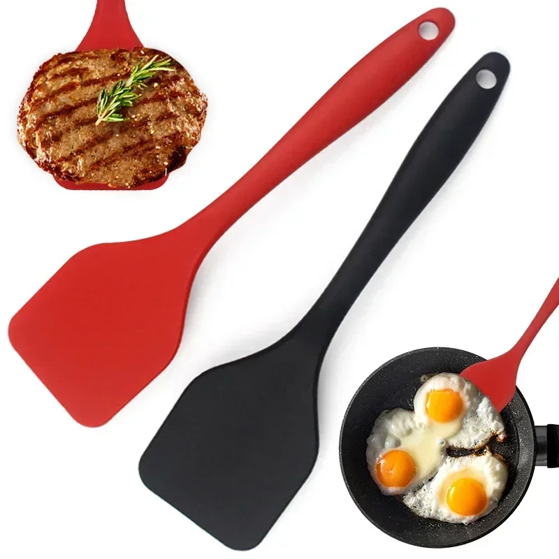 Okonomiyaki Spatula - 작은 20.5cm 실리콘 요리용 누수 방지