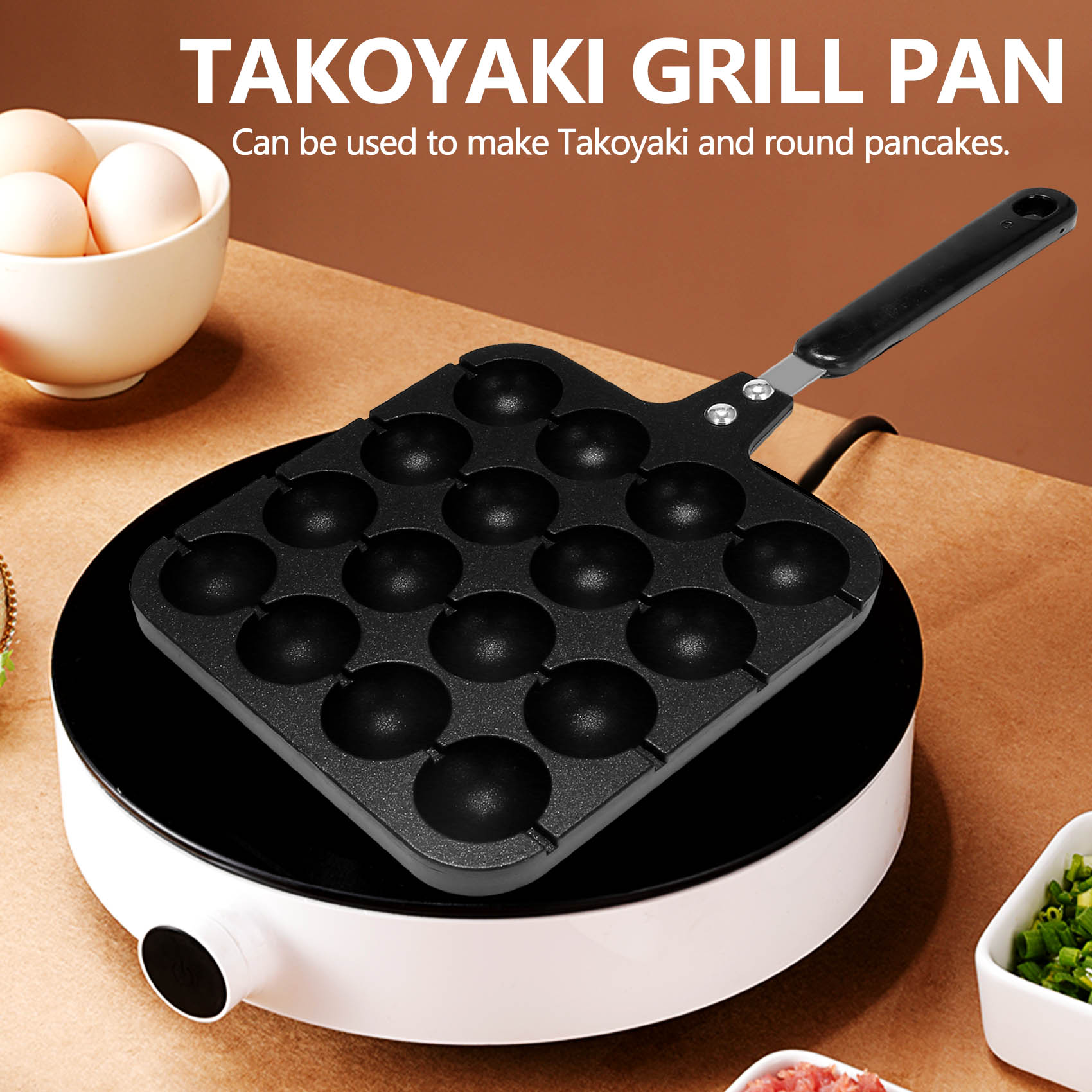 16구 알루미늄 타코야끼 메이커 그릴 팬 문어볼 플레이 - Takoyaki Grill Plate 리뷰 및 가격