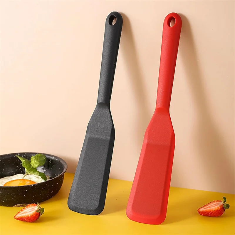 1/2개 얇은 실리콘 주걱 터너 계란 크레페 팬케이크  - Okonomiyaki Spatula 리뷰 및 가격