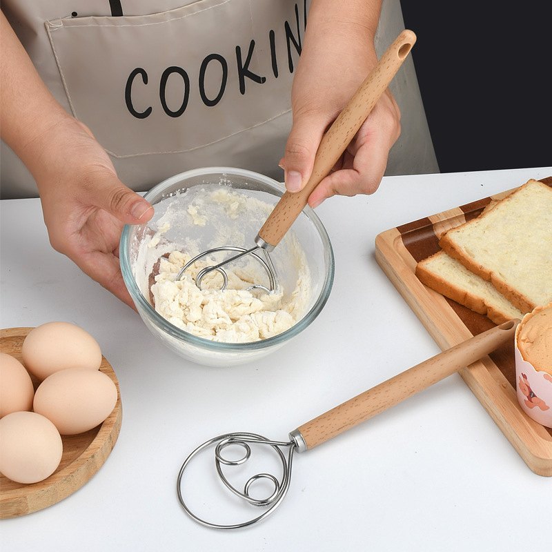 인체공학적 나무 무늬 손잡이가 있는 덴마크산 스테인리스 - Danish Pancake Pan 리뷰 및 가격