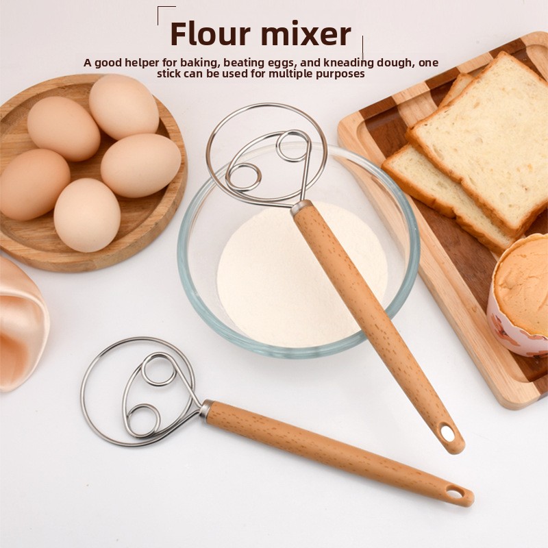 인체공학적 나무 무늬 손잡이가 있는 덴마크산 스테인리스 - Danish Pancake Pan 리뷰 및 가격