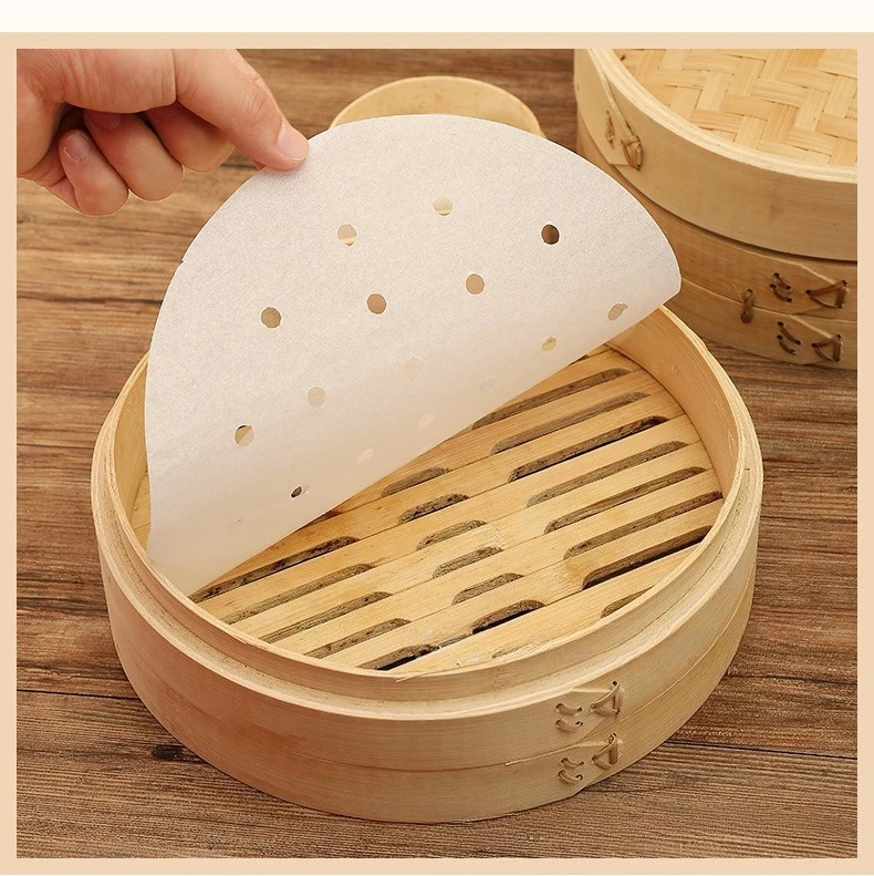 100개 식품 등급 일회용 찜 종이 논스틱 찜 종이 찜 - Bao Steamer Bamboo 리뷰 및 가격
