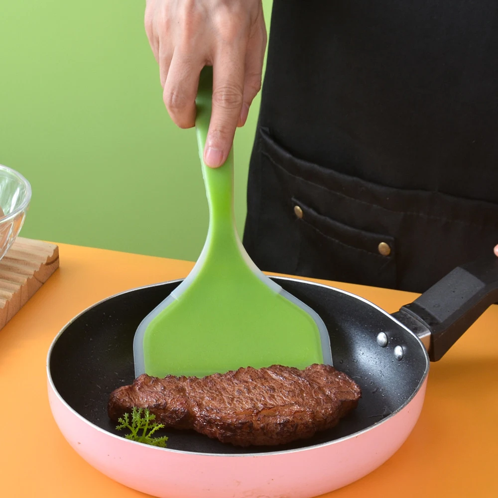 1PC 실리콘 주걱 넓은 입 비 스틱 스크레이퍼 스테이 - Okonomiyaki Spatula 리뷰 및 가격